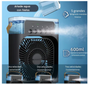 AIR COOLER©3 en 1 | Mini Ventilador Portátil con Humidificador